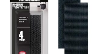 VELCRO Brand Heavy Duty Fasteners | 4x2 Inch Strips 4 Sets...