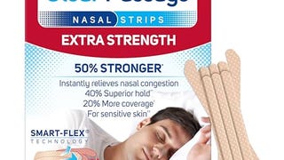 Clear Passage Nasal Strips Extra Strength, Tan, 50 Count...