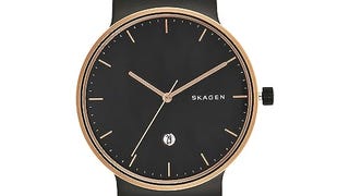 Skagen Men's Ancher Quartz Analog Stainless Steel and Mesh...