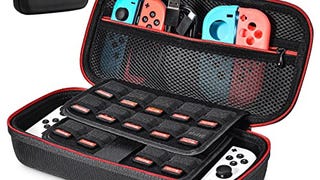 Switch Carrying Case with 2 Pack Screen Protector, Younik...