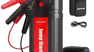 DBPOWER Jump Starter 2750A Peak 76.96Wh Portable Car Jump...