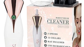 Selene Professional and Electric Makeup Brush Cleaner and...
