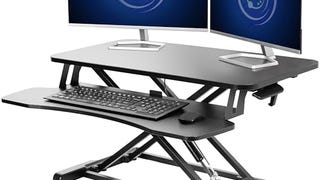 VIVO 32 inch Desk Converter, K Series, Height Adjustable...
