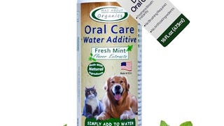 Mad About Organics Dog and Cat Dental Water Additive 16oz...