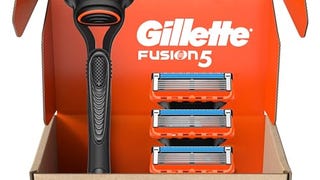 Gillette Fusion5 Razors for Men, 1 Razor, 4 Blade Refills,...