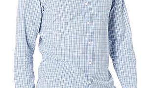 Goodthreads Men's Slim-Fit Long-Sleeve Plaid Poplin Shirt,...