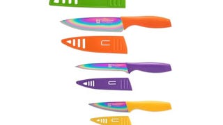 Hampton Forge HMC01E550S Rainbow Titanium – 10 Piece Knife...