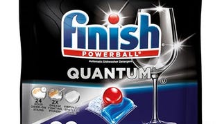 Finish Quantum Dishwasher Pods, No Pre-Rinse Detergent...