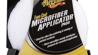 Meguiar's X3080 Even Coat 5" Microfiber Applicator Pads,...