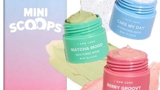 I DEW CARE Wash Off Face Mask Gift Set - Mini Scoops | With...