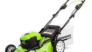 Greenworks 40V 21-Inch Brushless Self-Propelled Mower 6AH...