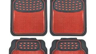 BDK Heavy Duty 2 Tone Red Black Car Accessories - Metallic...