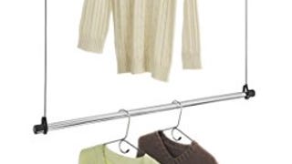 Whitmor Double Closet Rod - Heavy Duty Closet Organizer-...