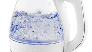 OVENTE Glass Electric Kettle Hot Water Boiler 1.5 Liter...