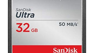 SanDisk Ultra 32GB Compact Flash Memory Card Speed Up To...