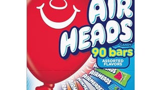 Airheads Candy Bars, Variety Bulk Box, Chewy Full Size...