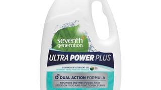 Seventh Generation Ultra Power Plus Auto Dish Gel, Fresh...