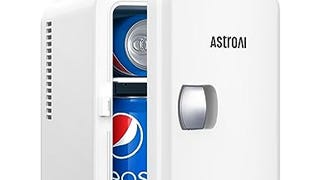 AstroAI Mini Fridge, 4 Liter/6 Can AC/DC Portable Thermoelectric...