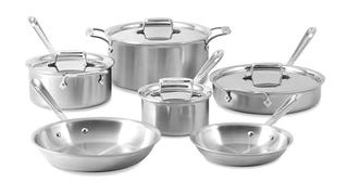 All-Clad D5 Stainless Steel Set, 10-Piece