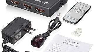 Fosmon HD1832 Intelligent 5x1 5-Port HDMI Switch/Switcher...