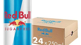 Red Bull Energy Drink Sugar Free 24 Pack of 8.4 Fl Oz,...