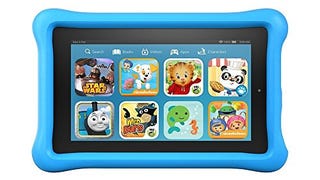 Fire Kids Edition Tablet, 7" Display, 8 GB, Blue Kid-Proof...