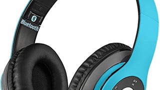 iJoy Bluetooth Headphones Over Ear, Wireless and Wired...