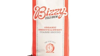 Bizzy Organic Cold Brew Coffee | Smooth & Sweet Blend | Coarse...