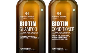 Botanic Hearth Biotin Shampoo and Conditioner Set - with...