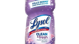 Lysol Clean & Fresh Multi-Surface Cleaner, Lavender Orchid,...