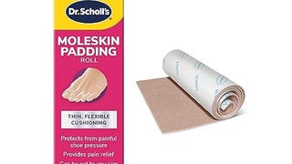 Dr. Scholl's Moleskin Padding ROLL, 1 roll // Thin, Flexible...