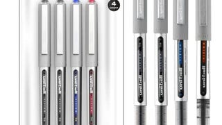 Uni-Ball Vision Rollerball Pens - School Pens Pack of 4...