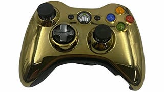 Xbox 360 Wireless Controller - Gold Chrome