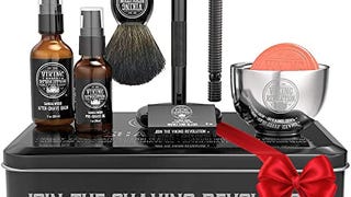 Viking Revolution Luxury Safety Razor Shaving Kit - Includes...