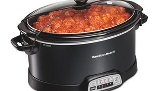 Hamilton Beach Portable 7 Quart Programmable Slow Cooker...