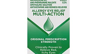 Visine Allergy Eye Relief Multi-Action Antihistamine & Redness...