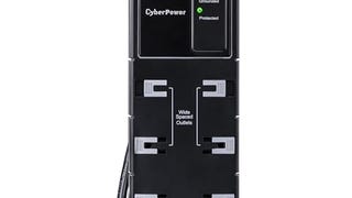 CyberPower CSB808 Essential Surge Protector, 1800J/125V,...