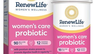 Renew Life Women's Probiotic Capsules, Supports pH Balance...