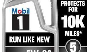 Mobil 1 Advanced Full Synthetic Motor Oil 5W-20, 5...