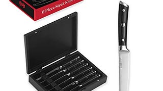 Master Maison 6-Piece 5" Ultra Premium Steak Knife Set...