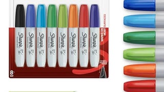 Sharpie Permanent Markers, Chisel Tip Marker Set, Poster...