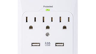 CyberPower CSP300WUR1 Professional Surge Protector, 600J/...