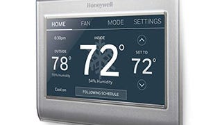 Honeywell Home RTH9585WF1004 Wi-Fi Smart Color Thermostat,...