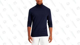 Men's Solid Turtleneck