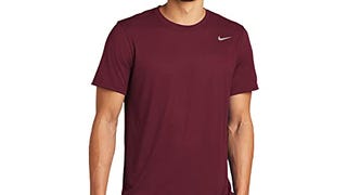 Nike Men's Legend Short Sleeve Tee, Maroon, M