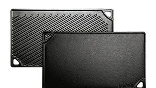 Lodge LDP3 Cast Iron Rectangular Reversible Grill/Griddle,...