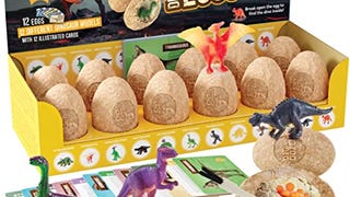 Easter Dig a Dozen Dino Egg Dig Kit for Kids - Dinosaur...