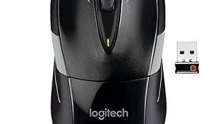 Logitech M525 Wireless Mouse, Black/Gray