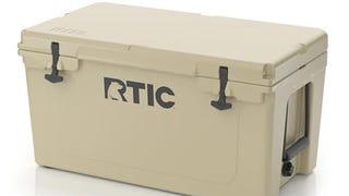 RTIC 65 QT Ultra-Tough Cooler Hard Insulated Portable Ice...