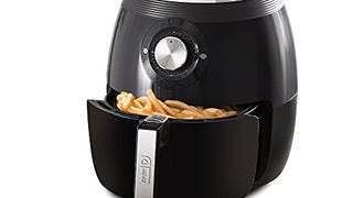 DASH Deluxe Electric Air Fryer + Oven Cooker with Temperature...
